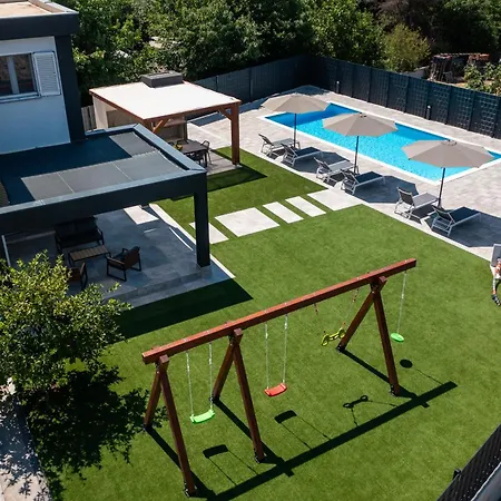 Villa Lux Dujam With A Heated Swimming Pool, Near Zadar *