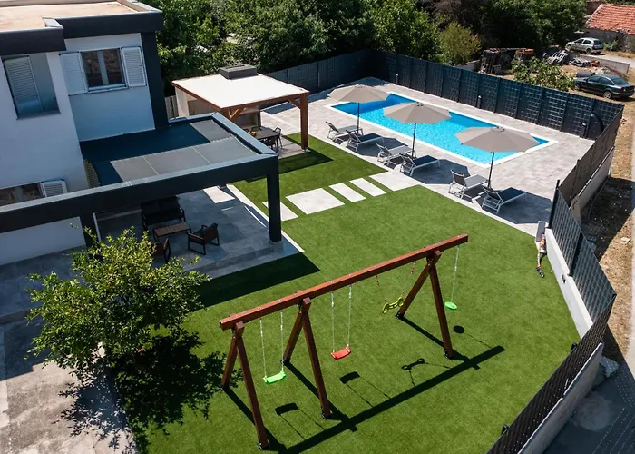 Villa Lux Dujam With A Swimming Pool Near Zadar *