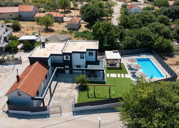 Villa Lux Dujam With A Swimming Pool Near Zadar *